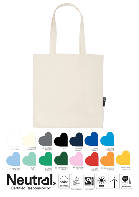 O90014 SHOPPING BAG, LONG HANDLES