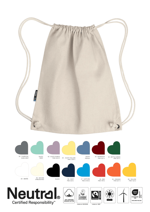 O90020 TWILL GYM BAG