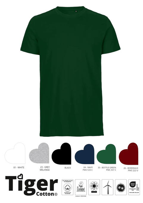 T61001 UNISEX TIGER COTTON T-SHIRT