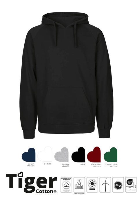 T63101 UNISEX TIGER COTTON HOODIE