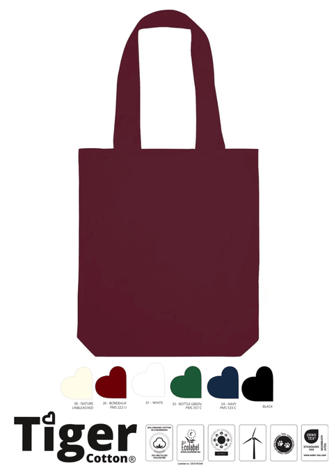 T90003 TIGER COTTON TWILL BAG