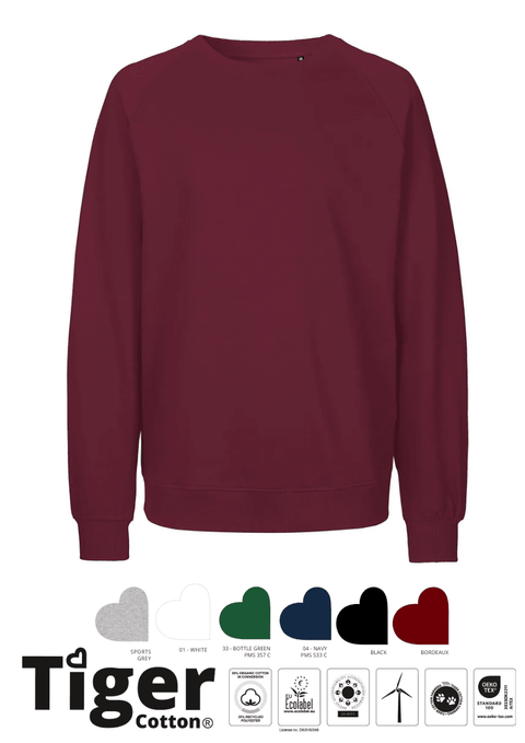 TIGER COTTON UNISEX SWEATSHIRT T63001