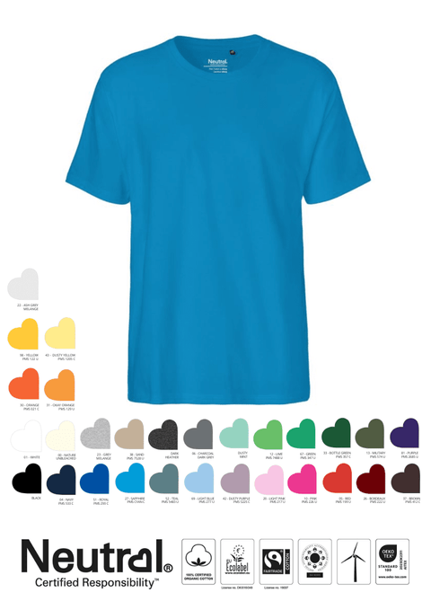 FAIRTRADE ORGANIC FITTED T-SHIRT O61001