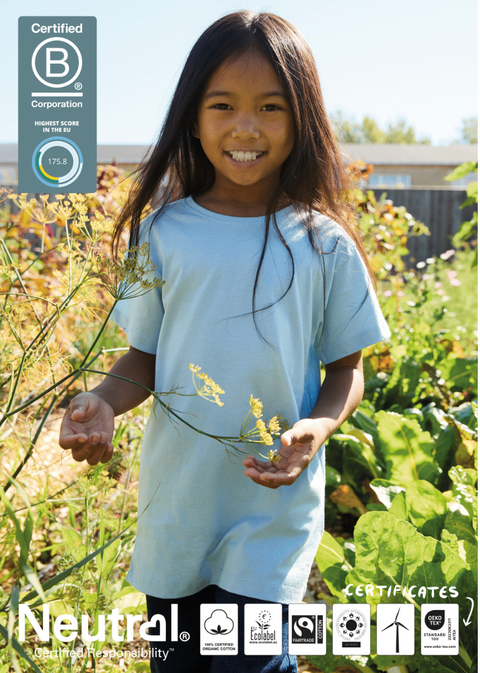 FAIRTRADE ORGANIC KIDS T-SHIRT NEUTRAL® O30001