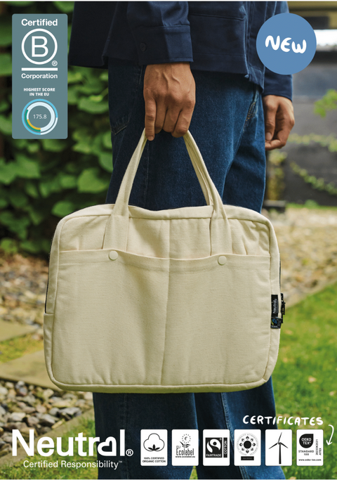 FAIRTRADE ORGANIC BUSINESS BAG NEUTRAL® O90045