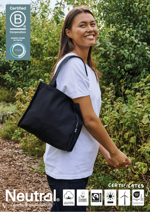 FAIRTRADE ORGANIC SMALL PANAMA BAG NEUTRAL® O90050