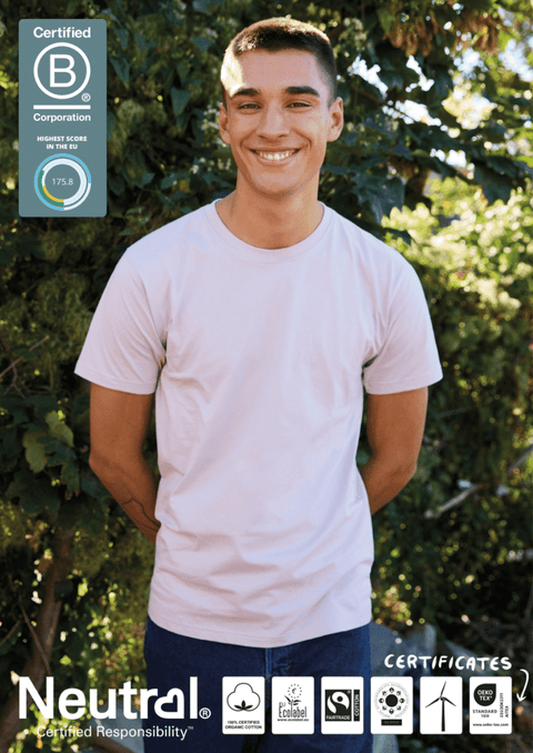 FAIRTRADE ORGANIC CLASSIC T-SHIRT NEUTRAL® O60001